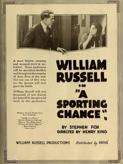 watch-A Sporting Chance (1919)