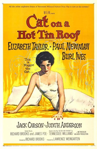 watch-Cat on a Hot Tin Roof (1958)