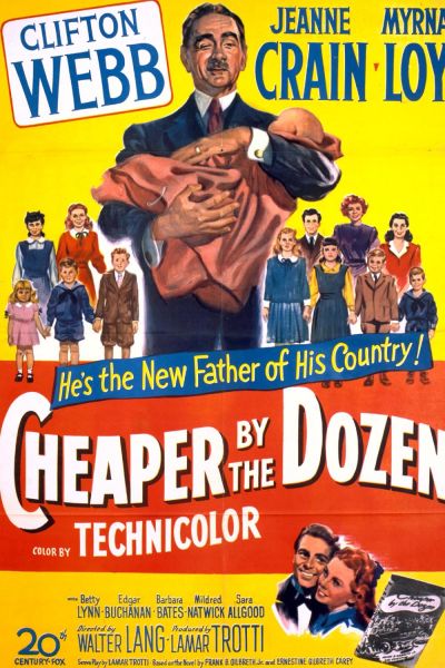 watch-Cheaper by the Dozen (1950)