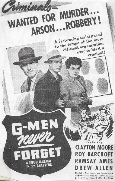 watch-G-Men Never Forget (1948)