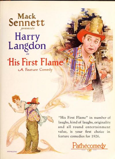 watch-His First Flame (1927)