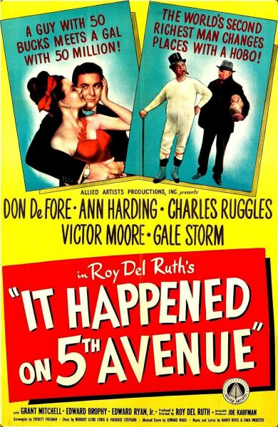 watch-It Happened on Fifth Avenue (1947)