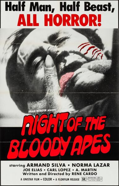 watch-Night of the Bloody Apes (1969)