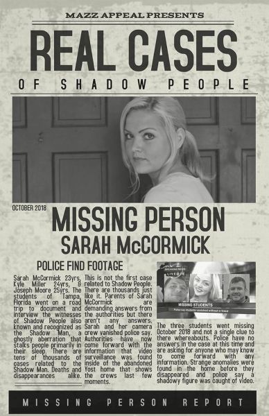 watch-Real Cases of Shadow People: The Sarah McCormick Story (2019)