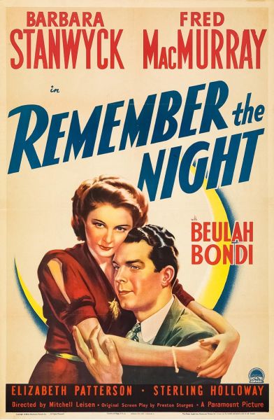 watch-Remember the Night (1940)