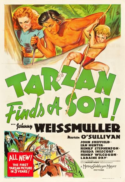 watch-Tarzan Finds a Son! (1939)