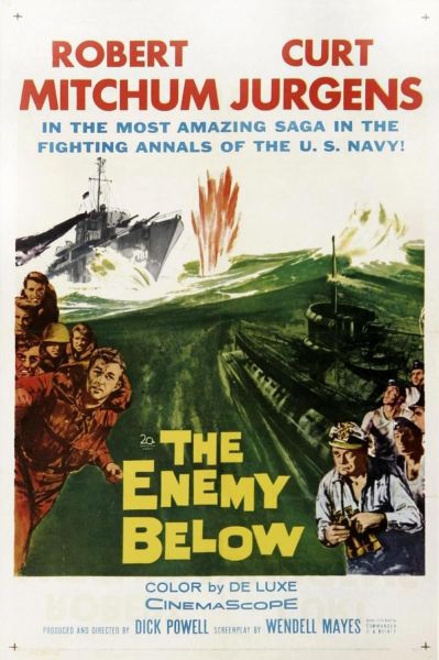 watch-The Enemy Below (1958)